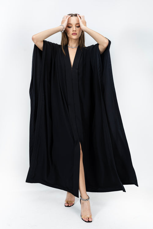 Carmel, Black Kaftan Dress