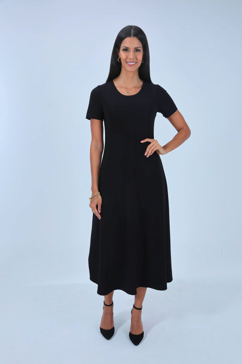 Sofia, Scoop neck Maxi Dress